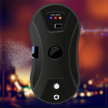 Robot Limpiacristales con Succión de 5600 PA, Pulverizador Eléctrico, Anticaídas, Control Remoto, Eficiente Limpiador de Vidrios, Enchufe