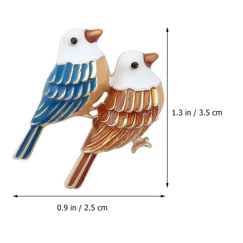1 Broche Kledingspeld Goudkleurig 1