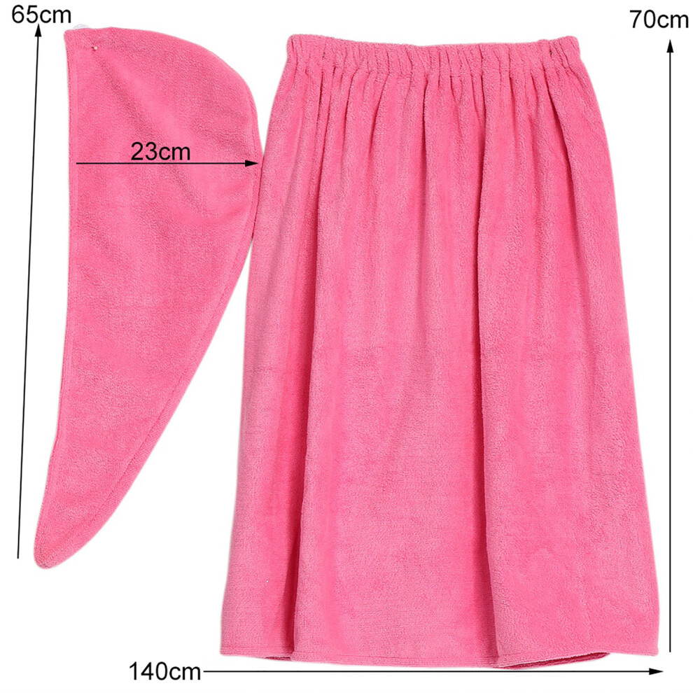 Women's Eco-Friendly Spa Wrap Set