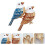 1 Broche Kledingspeld Goudkleurig 3