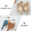 1 Broche Kledingspeld Goudkleurig 8