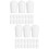 200St PVC Hanger End Tip Covers Wit Draad Bescherming Accessoires 9