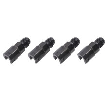 4X 6AN to 3/8 Quick Disconnect Female EFI Adapter Fitting AN6 Male Flare to 3/8In Fuel Pipe Connectors (3/8)