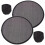 2St Vävbar Viftpenna Sommar Handvift Rund Vikbar Portabel 6