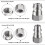 4pc VA-LH11 A/C R-12 to R-134a Retrofit Conversion Adapter Fitting for 1/4 SAE Thread Low High Side Conversion 6