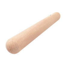 1 Unidad 150 X 21 Mm Utensilio Madera Para Alimento Bebé Mortero