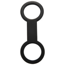 48x Scuba Diving Dive Snorkeling Silicone Snorkel Mask Strap Keeper Holder Clips Retainer Attachment Gear Spare Black