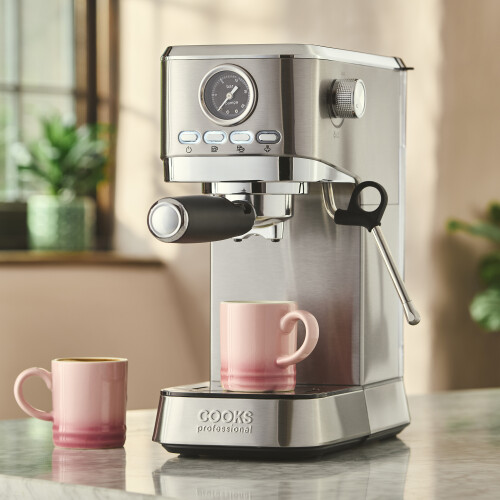 Cooks Professional Cooks Professional 20 Bar Espresso Machine | Silver 1