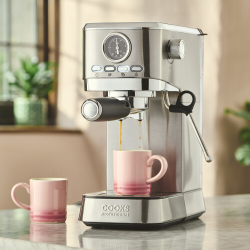 Cooks Professional Cooks Professional 20 Bar Espresso Machine | Silver 2