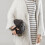 2Pcs Iron Chain Purse Strap Silver Durable Metal Bag Decorative Chain 5