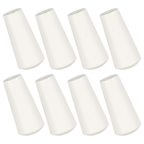 8Pcs White Wood Blind Pull Cord Knobs Easy Install Window Cord Holders