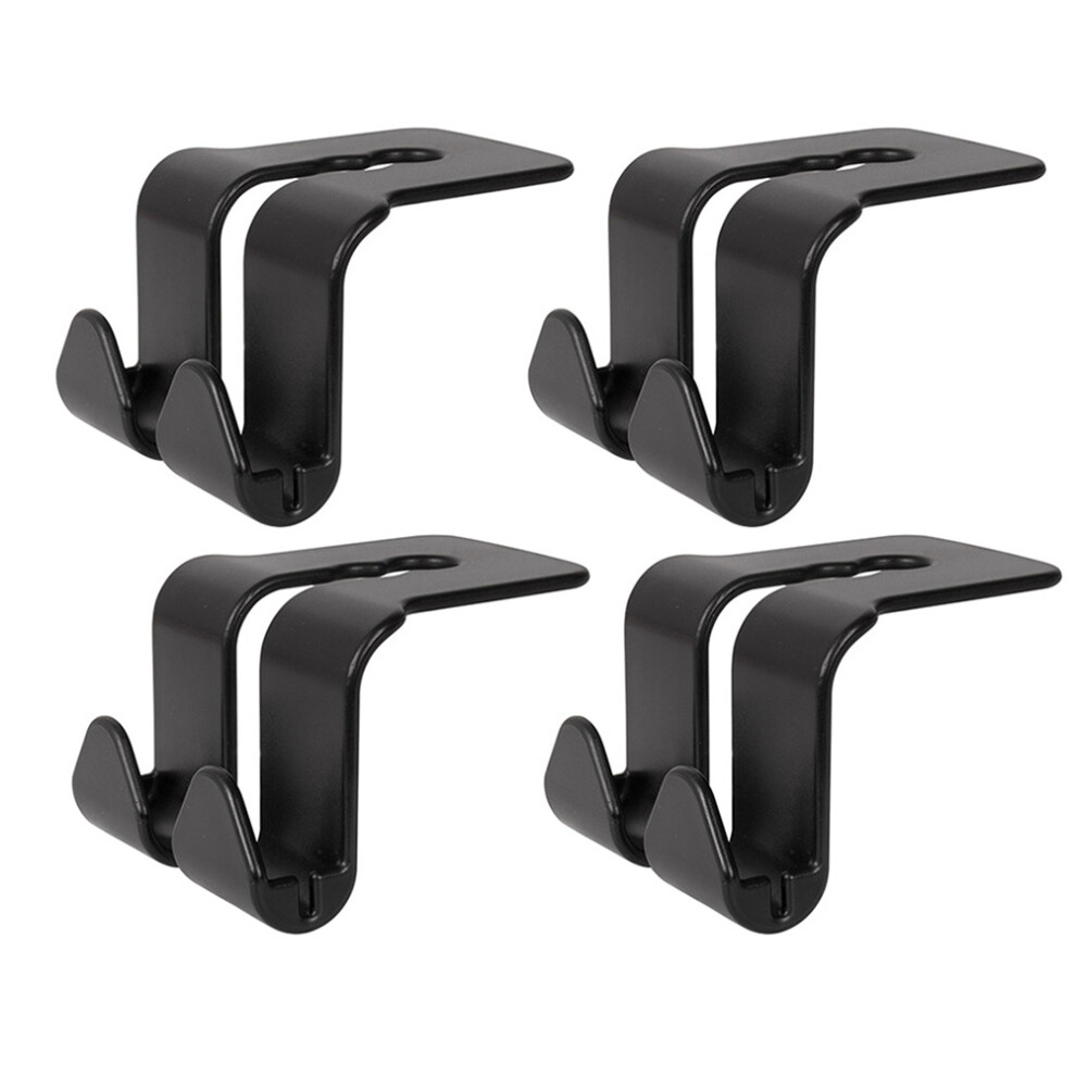 4Pcs Universal Car Headrest Hangers Strong Abs Vehicle Seat Back Hooks 3293956690983
