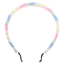 1Multicolor Resin Haarband Damen, Stylischer Ketten Haaraccessoire