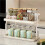Kitchen Spice Rack 2-Layer Countertop Organizer Versatile Storage Rack for Condiments and Herbs Home Kitchen 4