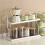 Kitchen Spice Rack 2-Layer Countertop Organizer Versatile Storage Rack for Condiments and Herbs Home Kitchen 7