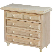 1Pc Mini Wooden Cabinet Model Miniature Furniture Desktop Ornament