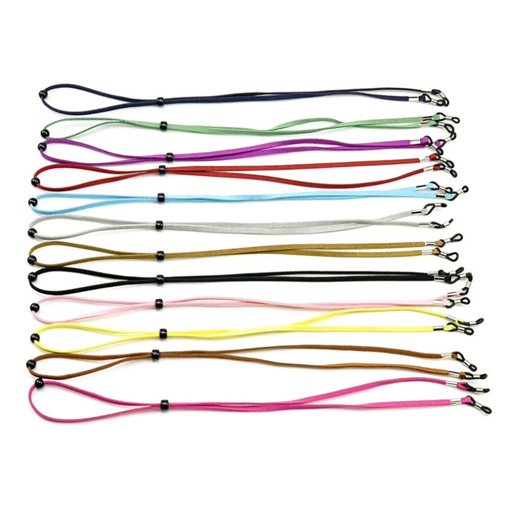 Iplusmile 6Pcs Eyeglasses Chain Assorted Colors Flexible Eyeglass Cord Holder