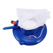 1Pc Blue ABS Pool Cleaner Head Portable Swimming Pool Cleaning Tool
