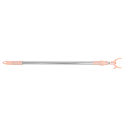 2 Count Retractable Reach Clothes Rail Drying Pole Splicing