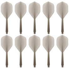 Raindrops 10pcs Cylindrical Soft Tip Dart Shafts With Easy Replacement