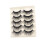 5 Pairs Natural False Lashes Eyelashes Individual Thick Artificial 1