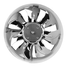3X 220V Inline Kanal Ventilator Booster Abluft Gebläse Luft Kühlung Weiß - 4 Zoll