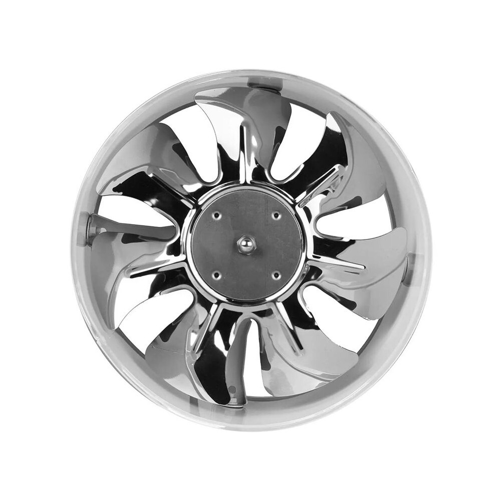 3X 220V Inline Duct Fan Booster Exhaust Blower Air Cooling Vent White - 4 Inch 4711301694367