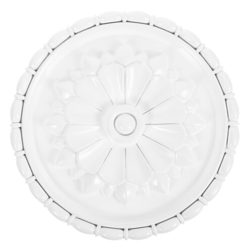 Embossed Ceiling Medallions For Chandeliers Round Lamp Panel