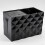 1 Pièce Boîte De Rangement Pour Ciseaux Double Fente Noir 10