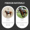 Protection Dos Cheval Tapis Selle Noir Coton Eva Renforcé 3