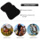 Protection Dos Cheval Tapis Selle Noir Coton Eva Renforcé 8