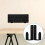 2Ensembles Étagère Mural Clavier Noir Acrylique Installation Facile 11