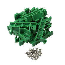 50 Uds DRG-01 PCB para Montaje en Riel DIN 35 Adaptador de Soporte de Montaje Placa de Circuito Soporte Clips Portadores Conectores