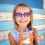Kinder Sonnenbrille Mädchen Grau 9