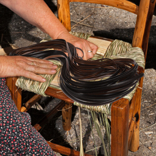 Plastic Rattan Webbing Roll Für Kaffee Weberei 2