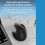 Ergonomic Small Mouse Rechargeable Dual-Mode Silent Wireless Mouse DPI Adjustable Office Mice for  PC Phone B 4