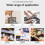 6pcs S2 25-150mm Impact Screwdriver Bits Magnetic Torque Screwdriver Impact Driver Bit Set 4