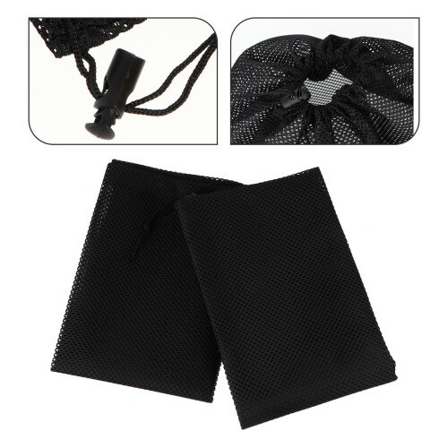 2Pcs Water Pump Mesh Filter Bag With Drawstring 1