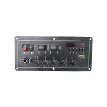 15w+15w Audio Amplifier Board USB Radio Support Dual Microphone Amplificatore Subwoof for Speaker 12V 24V 220V