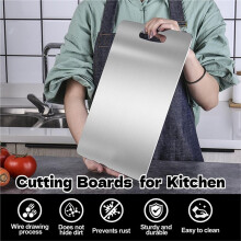 Pure Titanium Cutting Board for Domestic Fruit Cutting Chopping Board for Kitchen Use Light-Duty Cutting Board