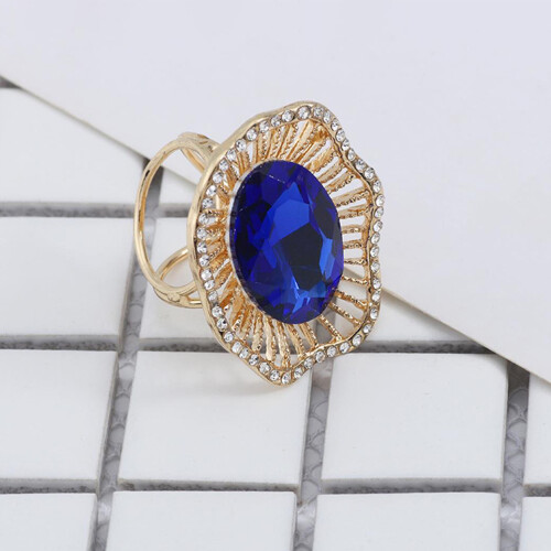 Blauwe Legering Sjaalspeld Met Sjaalclip Sjaals 1