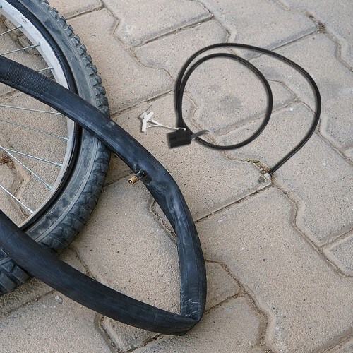 Tire Inflator Slang Luchtcompressor Met Multi-afsluiter Adapter 2