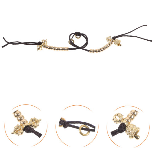 2Pcs Handheld Metal Buddha Bead Counter Practical DIY Chanting Decor 1