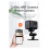 5MP Horizontal Rotate Tuya  WiFi Rechargeable Pan Night Vision Motion Tracking CCTV Security Network IP Camera 8