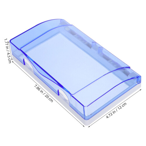 Sky-Blue Pc Wall Plug Cover Baby Proof Outlet Protector Home Use 1