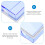 Sky-Blue Pc Wall Plug Cover Baby Proof Outlet Protector Home Use 5