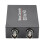 2X SDI para  Compatível com Adaptador SDI Microconversor de Vídeo HD 3G com Detecção Automática de Formato de Áudio para Câmera 3