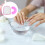 2Stk. Nagel Einweichschale Behandlungs Entferner Handbad Schale 4