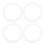 4Pcs 2 O-Ring Spa Heater Union Gaskets Silicone Replacement 9