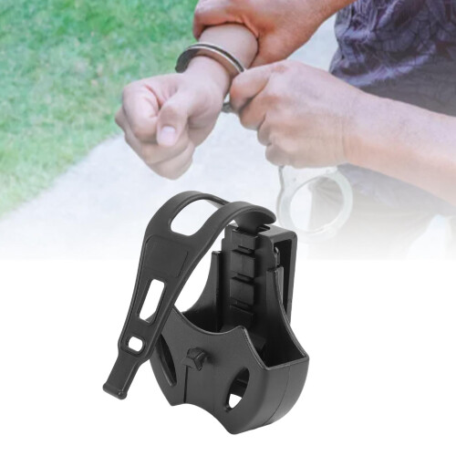 Handcuffs Belt Pouch Case Open Top Quick Release Plastic Cosplay Prop